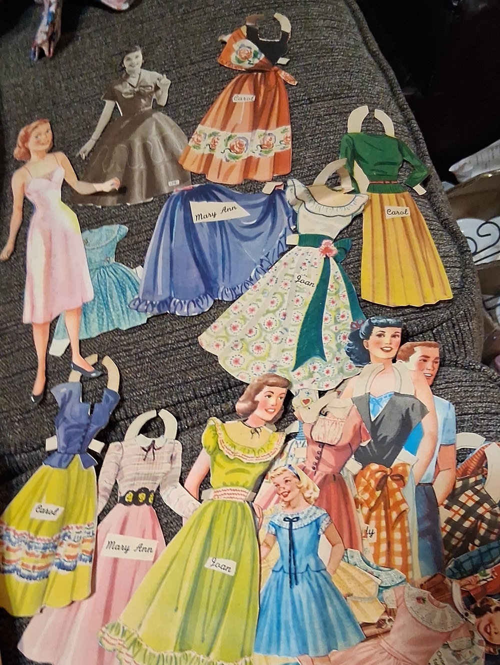Vintage Paper Doll Set